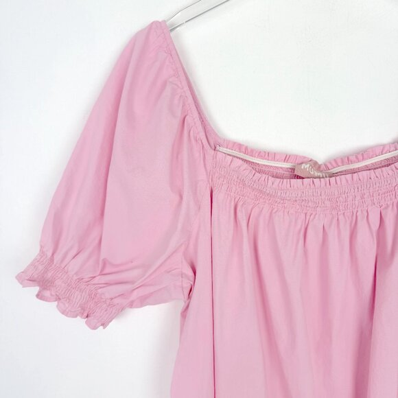 Show Me Your Mumu Annalynne Mini Dress Pockets Shift Pink Size XL EUC] - Picture 3 of 13
